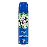 Speed Stick Antitranspirante Cool Green en Aerosol 150 ml. Fórmula que Brinda 48 Horas de Protección Contra el Sudor y el...