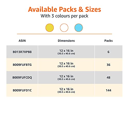 Image of amazon basics Microfiber Cleaning Cloth - 222 GSM (Pack of 6), Multicolor- 40cm X 30cm