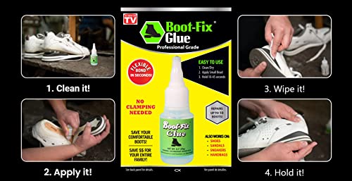 Boot-Fix Shoe Glue: Instant Professional Grade Shoe Repair Glue #TOP2