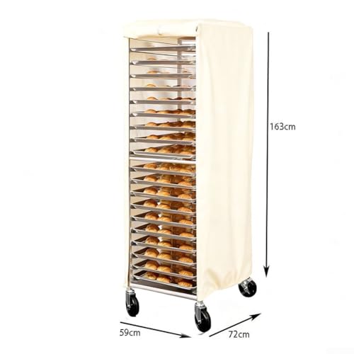 Cubierta impermeable para bandeja de repostería ideal para proteger tus postres en cocinas 6