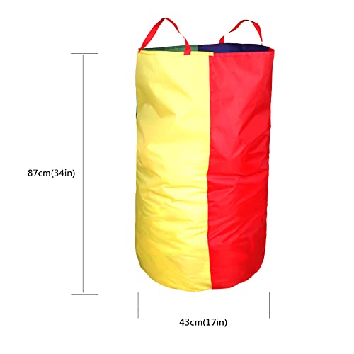 image for CWLAKON 6 Pack Potato Sack Race Bags for Kids Adults Family Outdoor Fi