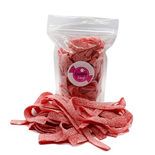 Smarty Stop Sour Gummy Candy Strips (Strawberry, 1 Pound Bag) #TOP1