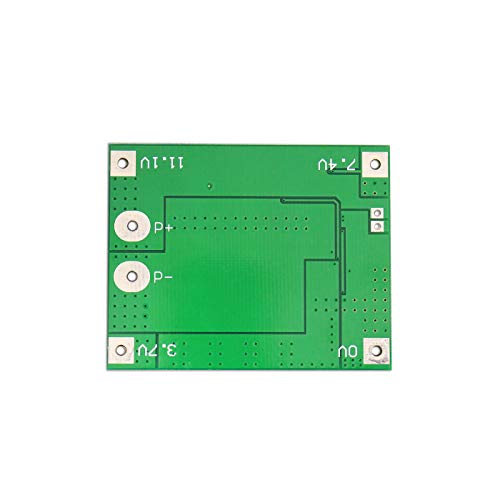 Image of Electronic Spices 3S 11.1V 25amp Li-ion 18650 Lithium 3-Cell Polymer Battery BMS Protection Board Pack of 1
