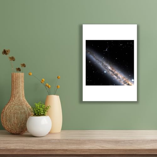 Impression d'art NGC 891 Hubble pour grand mur vide - 3