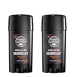 Viking Revolution - 2 Pack Natural Mens Deodorant, Parabens and Aluminum Free Deodorant for Men - Men's Deodorant with Long-Lasting Odor Protection and Freshness with All Natural Sandalwood Scent