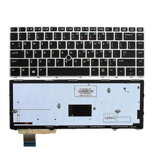 Clavier américain QWERTY pour réparer un HP EliteBook Folio 9470M