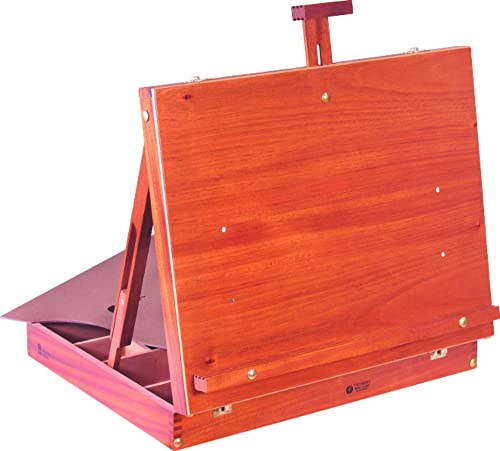 Estojo/Cavalete, com Paleta de MDF e Alça para Transporte, Trident, 12507