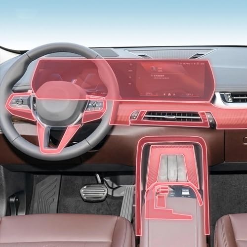 Film de protection TPU pour BMW X1 ix1 console centrale haut de gamme