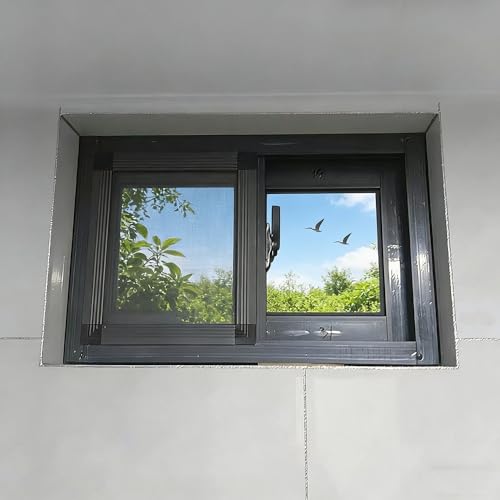Ventanas correderas para cabañas y almacenes con cristal extraíble 3