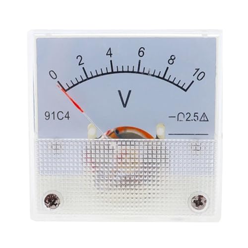 Compteur de tension de type pointeur pour stabiliser un circuit DC 10V