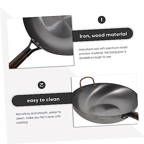 Cabilock Wok de Hierro con Fondo Plano Antiadherente miniatura 7