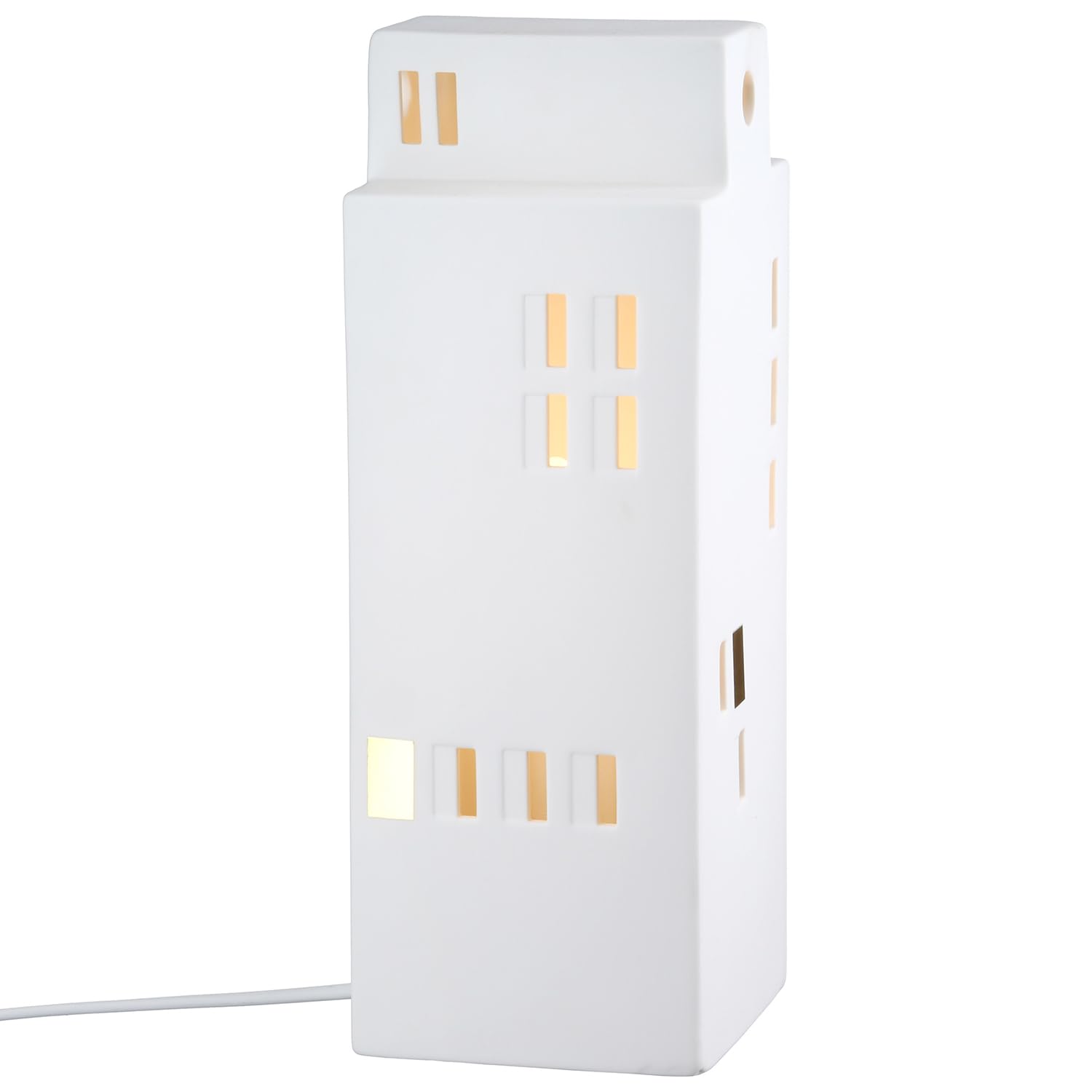 Lampe de table en porcelaine GILDE pour ambiance cocooning au salon