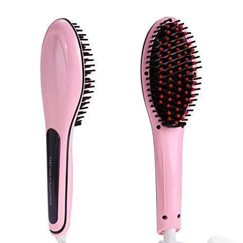Nurmantras “Herbal By Nur” Original Fast Charging Women corded Electric Comb Brush 2in1 Ceramic Fast Hair Straightener For Temperature Control Display LCD Screen (PACK OF 1) Nurmantras “Herbal By Nur” Original Fast Charging Women corded Electric Comb Brush 2in1 Ceramic Fast Hair Straightener For Temperature Control Display LCD Screen (PACK OF 1)