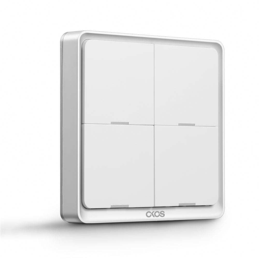 OKOS ZigBee 3.0 Wireless 4-Button Smart Scene Switch | Remote Controller with App & Voice Control | Compatible with Alexa, Google Home & Smart Life | ZigBee Hub Required-image-6