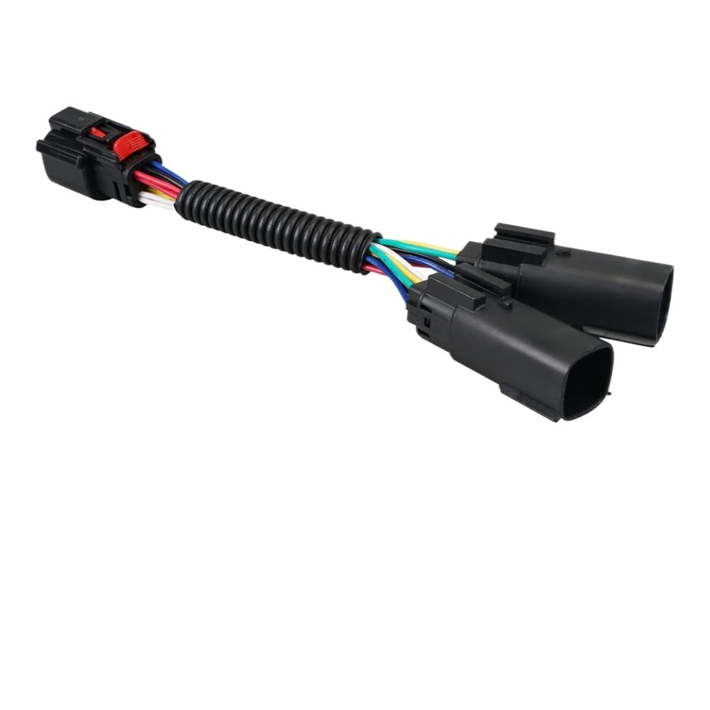 Cableado en Y para luz trasera de motocicleta compatible con Road King