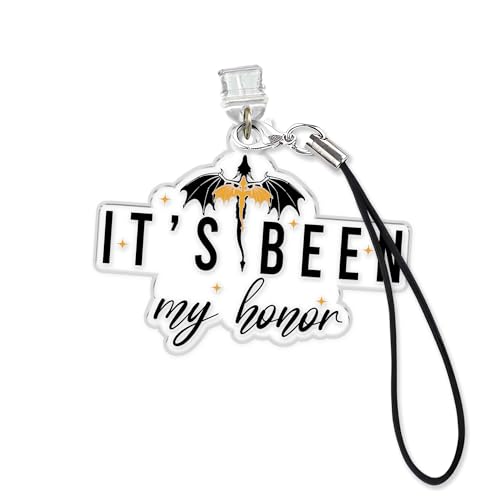Charm Fourth Wing pour liseuse accessoire acrylique de lecture nomade