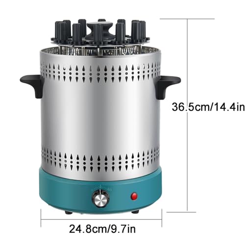 Rôtissoire pour maison électrique 1200W et grill vertical vertical à 360°