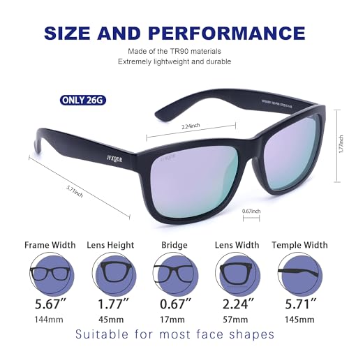 Image of Polarized Sunglasses for Women and Men, Fishing Driving Sun Glasses UV Glare Protection RFS8201