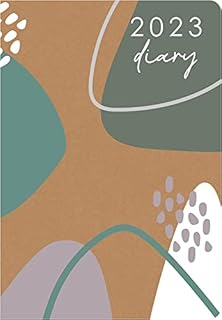 Quickdraw 2023 Diary A4 Week To View Fully Recyclable Planner Eco Friendly Organiser Recycled Journal Home & Office Diary (Abstract Design)