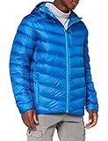 Spyder Men’s Timeless Hoodie Down Jacket – Paneled Puffy Lightweight Hooded Full Zip, Large, Old...