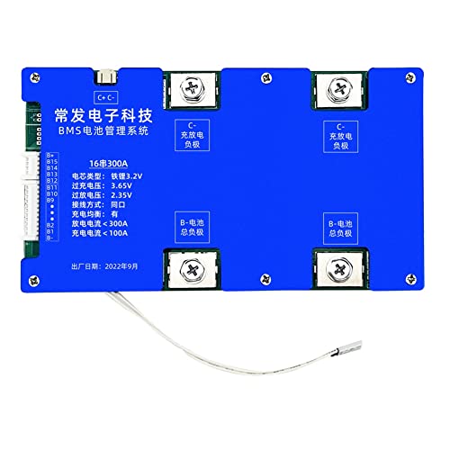 BMS LiFePO4 16S 48V 300A carte de protection batterie lithium