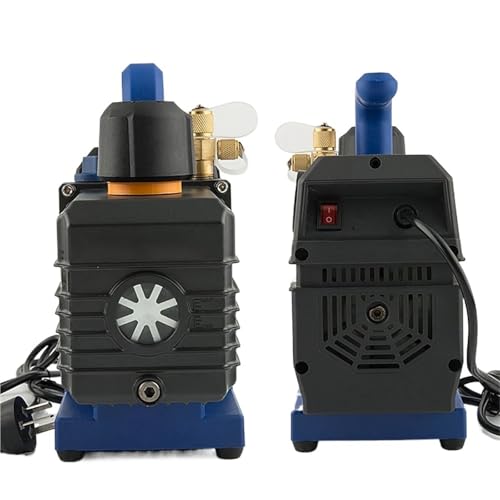 1L Bomba de Vacío para Aire Acondicionado con Herramienta de Adición de Flúor y Manómetro de Presión para Refrigerante con Tubo de Refrigerante (4.5V) miniatura 2