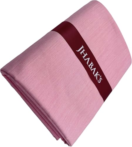 Image of JHABAK'S Unstitched Cotton Blend Solid Shirt & Trouser Fabric - 2.25 m Shirt Cloth - 1.20 m Pant Piece