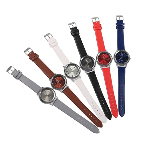Wrist Watches Women's Quartz Wrist Watch, Alloy Case, Classic Waterproof Business Casual Fashion Analog Wrist Watch, Comfortable Leather Watch Watches For Women (Color : White) #TOP1