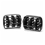 oimcpr A Pair Car Interior Center Console Air Vent Air Jet Intake Grille Compatible for Renault Clio II 1998-2001 Compatible for Thalia I 2001-2006 7702258375