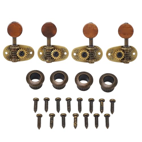 4 Pcs Ukulele Tuning Pegs Vintage Style