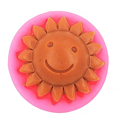 LC sol cara sonriente X1108 Fondant molde de silicona azúcar resina molde Craft moldes DIY Cake decoratin
