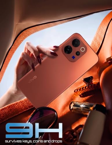 Image of Lensarmor Compatible with Vivo V70 / Vivo V70 Elite Brown Camera Lens Protector - Premium 9H Tempered Glass, Anti-Reflective Coating, Military-Grade Protection & Case-Friendly Design