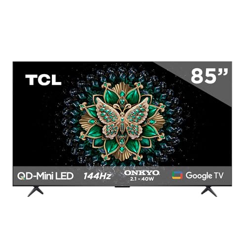La mejor selección de pantalla samsung 82 pulgadas . 50 TCL Smart TV Pantalla 85' 85QM6K Google TV QLED - MiniLED 4K Google Assistant | Hands Free Voice Control | Alexa | VisionHDR10+| AiPQ™ | Micro Dimming | NITS1500 | Panel 288 Hz |...