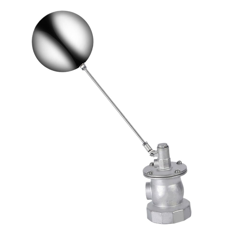 Valvola a galleggiante automatica Valvola a sfera galleggiante in acciaio inossidabile da 1 pezz0, valvola a con controllo di portata grandi dimensioni DN32-DN100 for irrigazione(65)