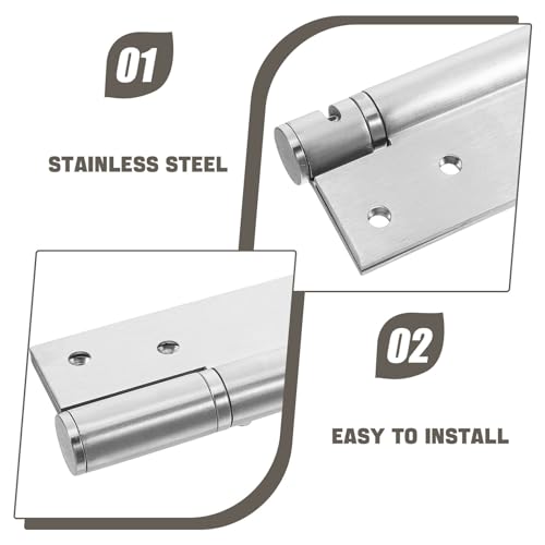 Charnière invisible acier inoxydable pour meuble de rangement angle flexible