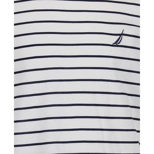 Image of Nautica Boys' Short Sleeve Crew Neck T-Shirt 3-Pack, Soft, Comfortable, Relaxed Fit