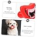 FRCOLOR 9 Pcs Toys Teeth Cleaning Dog Chews Cat Oral Cleaning Dog Pacifier Chew Toy Dog Playing Toy Dog Treat Toy Vampire Red Lip Tooth Vampire Dentures Puppy Pig Nose