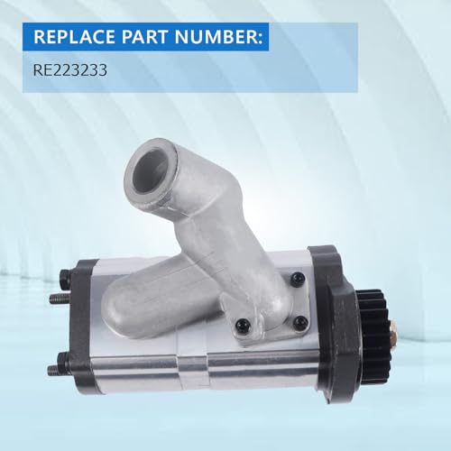 Image of RE223233 Hydraulic Pump for John Deere Tractor 5203 5204 5403 5503 5B-550 5B-550-1 5B-650 5B-650-1 5B-700 5B-700-1 5B-750 5B-750-1 Tractor Series
