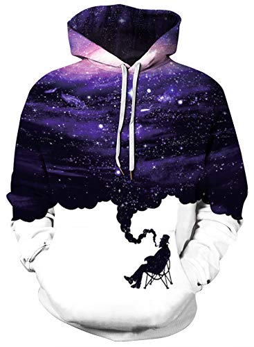 BBAYMAX Unisex 3D Hoodie Design Pattern Drawstring Sweatshirt with Pockets...