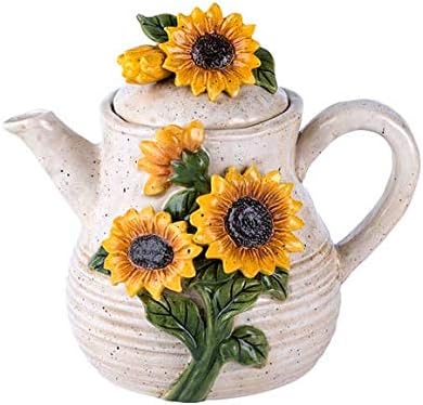 Blue Sky Ceramics Sunflower Teapot