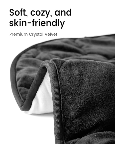 immtree Weighted Heating Pad for Deeper Pain Relief, 7lbs XXXL Size(29x24) with Fast Heat Technology, Heated Blankets for Adults, Relief for Back and Shoulder and Knee
