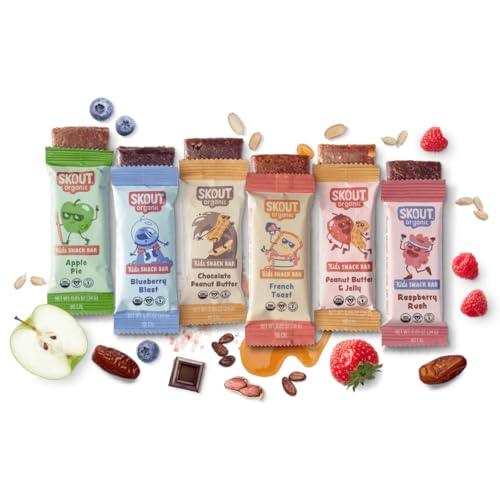 Skout Organic 10-997-03-12 Kids Snack Bar Variety Pack cover
