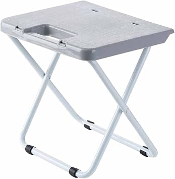 Home Indoor Multifunctional Portable Folding Comfortable Kitchen Stool Space Saving Plastic Bath Shower Chair Easy Storage