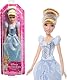 Mattel DISNEY Prinzessin Cinderella - Bewegliche Puppe mit glitzerndem Outfit, abnehmbaren Schuhen und Diadem, kämmbares Haar für Frisierspaß, für Kinder ab 3 Jahren, HLW06