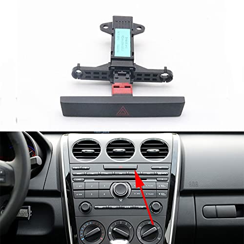 Auto Hazard Warning Light Switch Emergency Lamp Control Switch Button for Mazda CX-7 CX7 2007 2008 2009 2010 2011 2012 2013