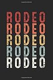  Rodeo Bullriding Bull Riding Cowboy Cowgirl Barrel Racing Gift for Birthdays and Christmas: 6x9 Notebook Journal 120 Pages Dot Grid