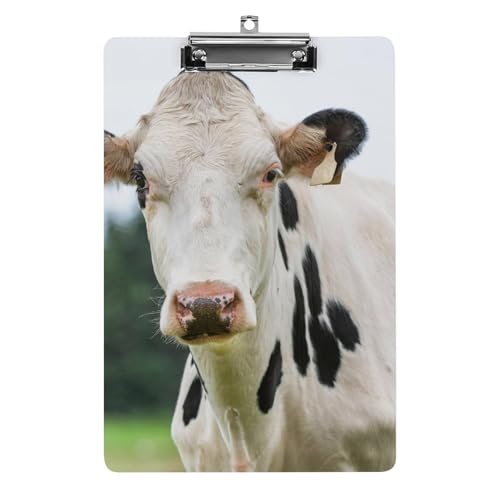 Vache A4 planchettes à pince porte bloc bureau et restaurant