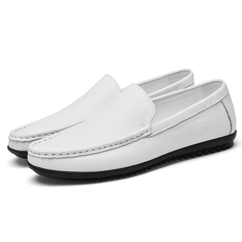 Handmade Cowhide Loafers-Shoes4