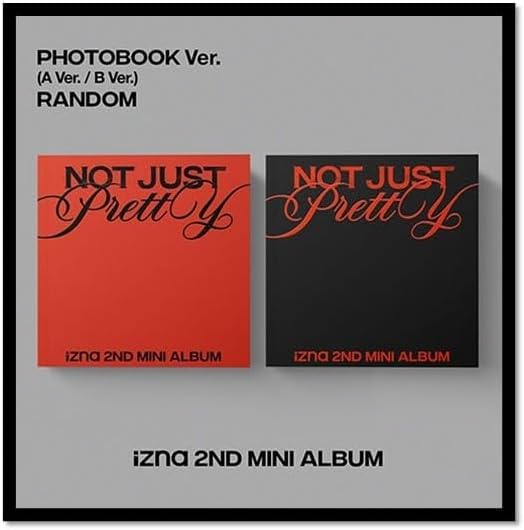 IZNA [NOT JUST PRETTY] 2. mini album książka ze zdjęciami Ver/CD + plakat + książka + ramka + 2 karty (zestaw 2. VER)