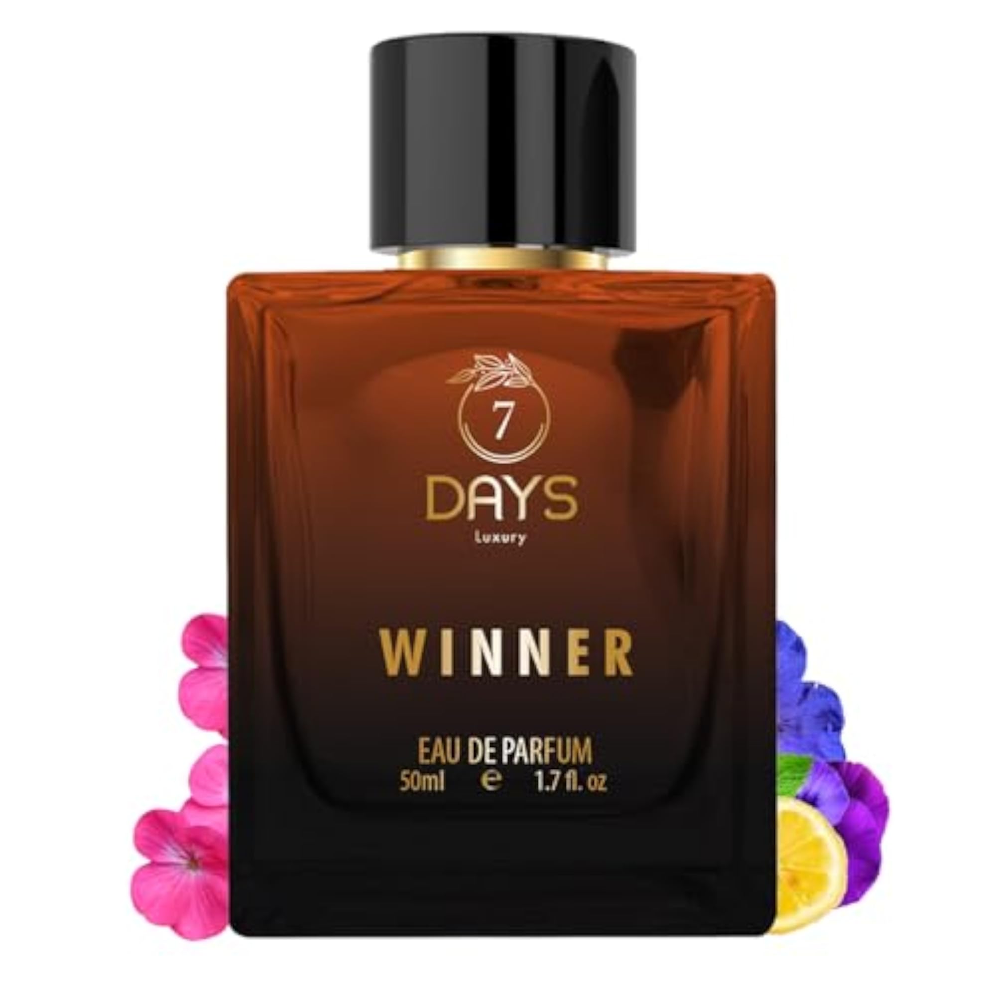 7DAYSNATURAL Winner Eau De Parfum, 50ml, Fresh and Fruity